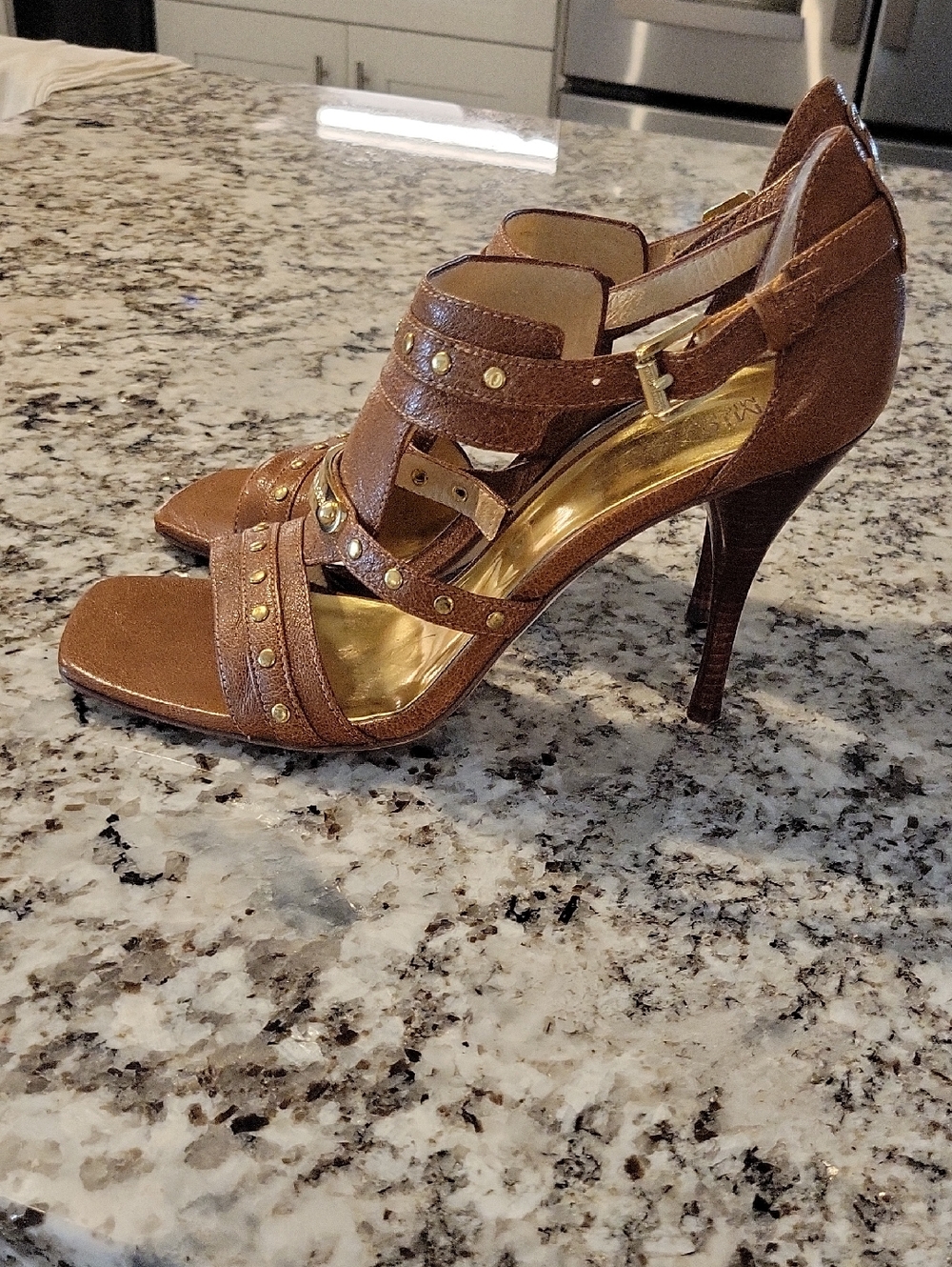 Michael Kors Women's Strappy Heels - Picture 6 of 11